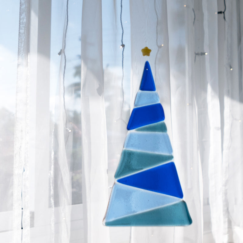 Ornament | Blue Christmas Tree (large)