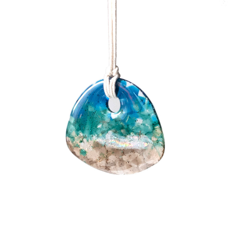 Ocean Essence | Emerald Sea - Donut pendant