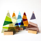 Table-top Ornament | Set of five Christmas Trees