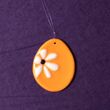 Happy Easter | Flower ornament (various colours)