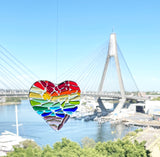Rainbow Love Heart Sydney Pride